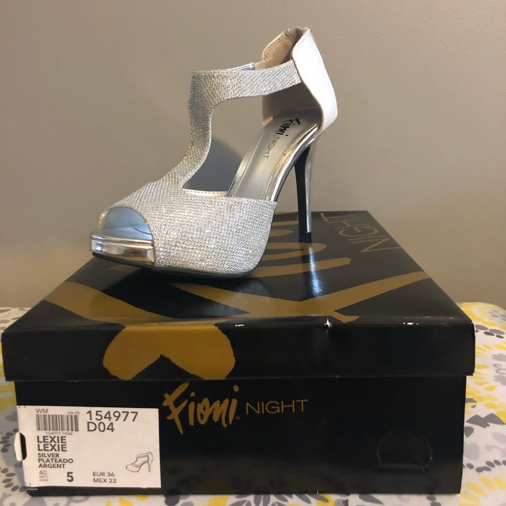 Silver heels